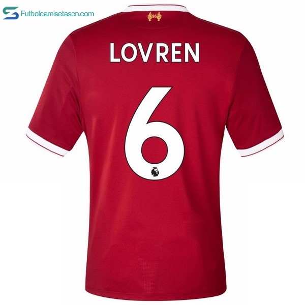 Camiseta Liverpool 1ª Lovren 2017/18